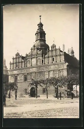 AK Mies, Gebäudeansicht vom Rathaus
