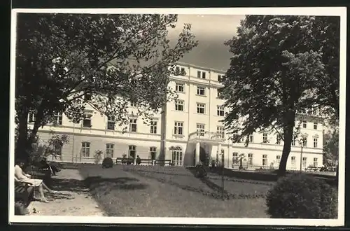 AK Konstantinsbad, Hotel Kurhaus im Sonnenschein
