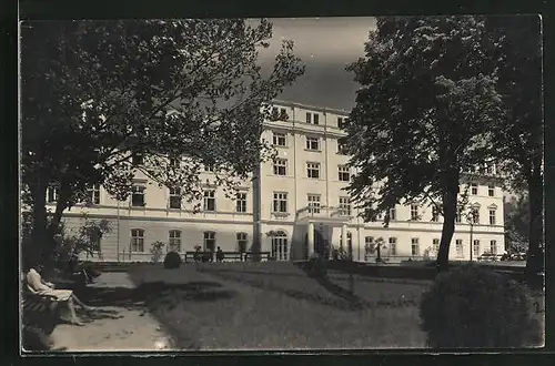 AK Konstantinsbad, Hotel Kurhaus im Sonnenschein