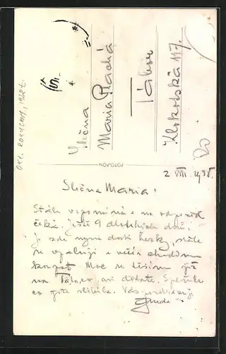 AK Strasice v Brdech, Totalansicht