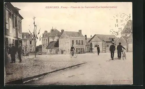 AK Conches, Place de la Garenne