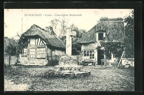 AK St-Maclou, Croix, Chaumière Normande