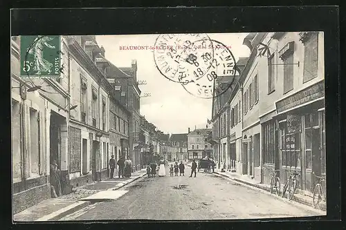 AK Beaumont-le-Roger, Rue Saint-Nicolas