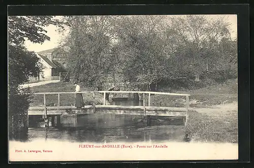 AK Fleury-sur-Andelle, Ponts sur l'Andelle