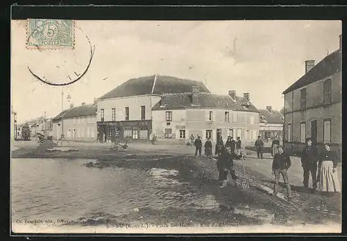 AK Bu, Place des Halles, Rue du Château