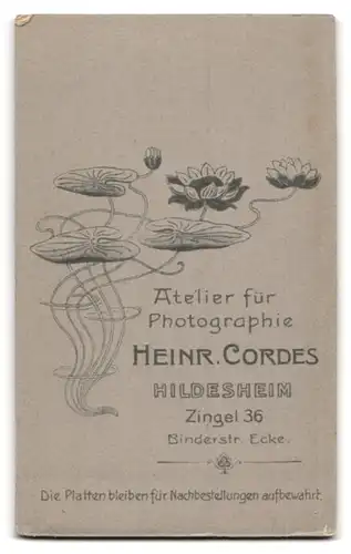Fotografie Heinrich Cordes, Hildesheim, Portrait dunkelhaarige Schönheot in eleganter Bluse