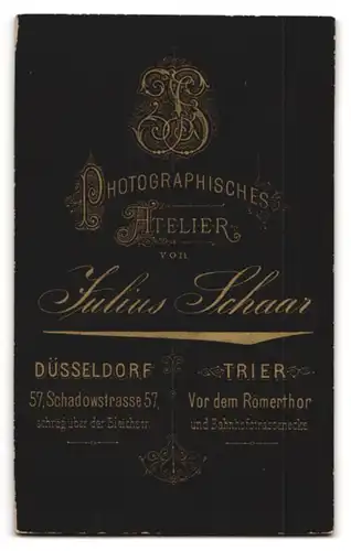 Fotografie Julius Schaar, Düsseldorf, Portrait junge Dame im eleganten Kleid auf Lehne gestützt