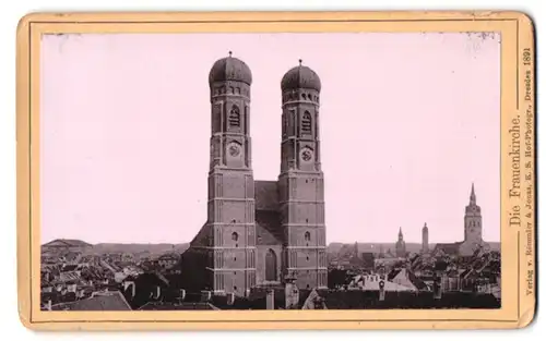 Fotografie Römmler & Jonas, Dresden, Ansicht München, Frauenkirche