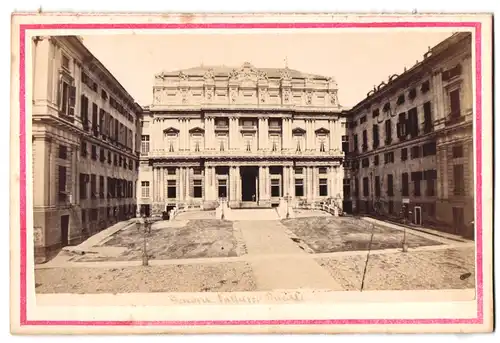 Fotografie Nicoli Teobaldo, Genova, Ansicht Genova, Palazzo Ducale