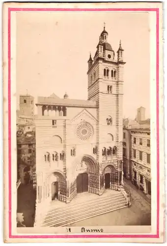 Fotografie Nicoli Teobaldo, Genova, Ansicht Genova, Cimitero monumentale di Staglieno, GrabmalIl Duomo