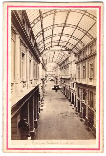 Fotografie Nicoli Teobaldo, Genova, Ansicht Genova, Galleria Mazzini