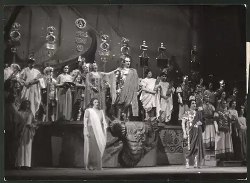 Fotografie Julius Cäsar, Schlussbild der Oper während der Reichstheaterfestwoche
