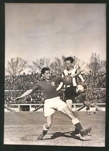 Fotografie Ansicht Wien, Fussballspiel Sportklub : Amateure Fiat im Praterstadion