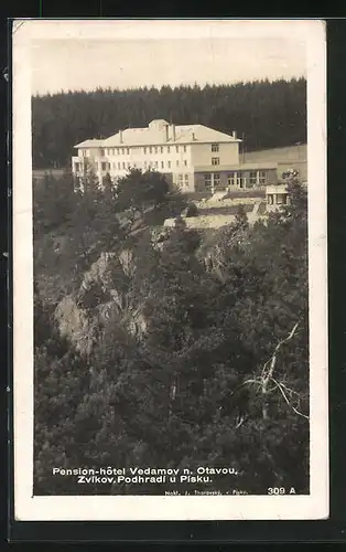 AK Zvikov, Pension-Hotel Vedamov n. Otavou
