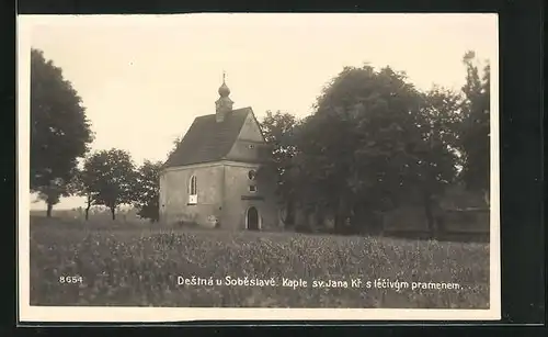 AK Destná u Sobeslave, Kaple sv. Jana... Kapelle