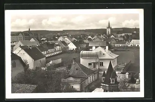 AK Blatná, Blick auf den Ort
