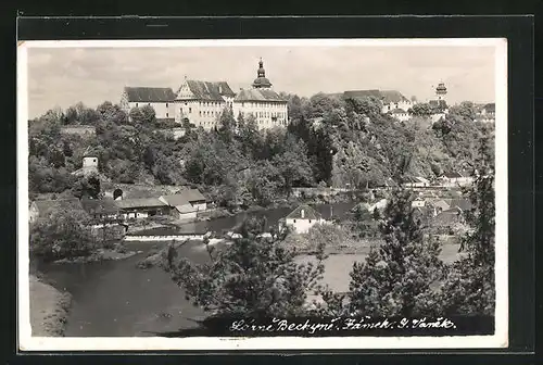 AK Lazne Bechyne, Schloss am Fluss