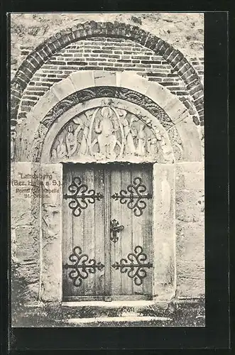 AK Landsberg, Portal der Kapelle St. Crucis