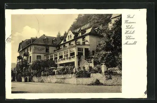 AK Bad Nassau / Lahn, Hotel Schöne Aussicht