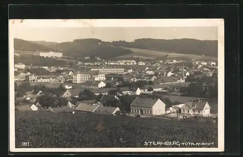 AK Sternberg, Totalansicht der Ortschaft
