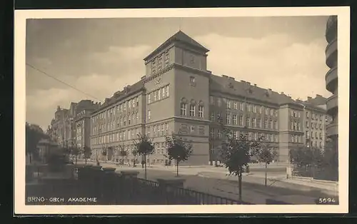 AK Brünn / Brno, Obchod Akademie