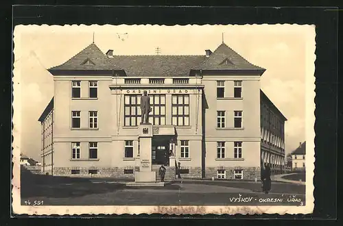 AK Wischau / Vyskov, Okresni Urad