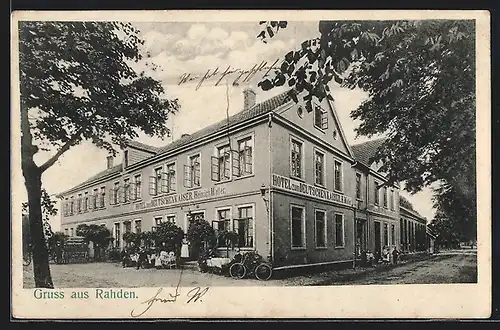 AK Rahden, Hotel zum Deutschen Kaiser