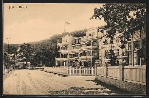 AK Binz, Villa Ostsee-Hotel