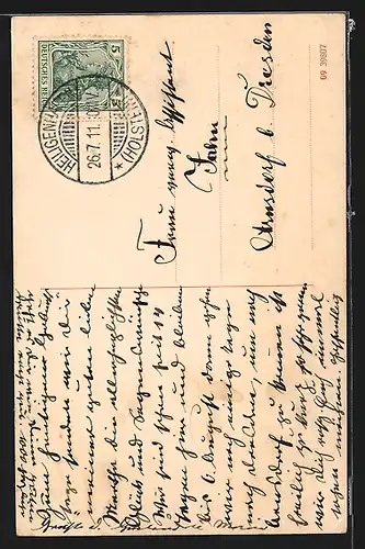 AK Warder, Strandhaus Maria Immaculata