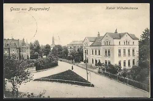 AK Neugersdorf, Kaiser Wilhelmstrasse