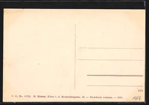 AK Neugersdorf i. S., Kaiserl. Postamt, Kirche, Löbauer Bank, Bismarcksäule