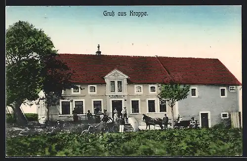 AK Krappe, Gasthaus von Carl Sommer