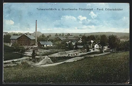 AK Fürstenzell, Tonwarenfabrik und Granitwerke, Inh. Ferd. Erbersdobler