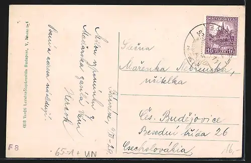 AK Bánréve, Vasútállomás, am Bahnhof