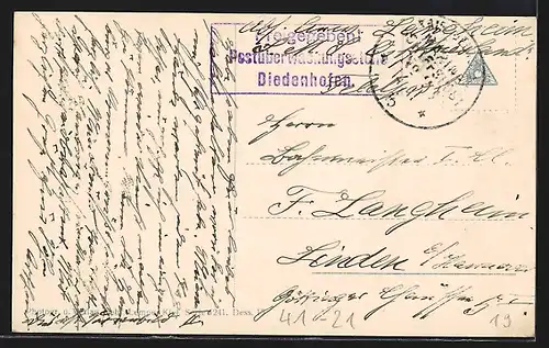 AK Kriegsschiff S. M. S. Thüringen vor der Küste