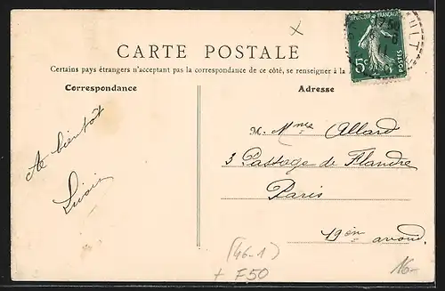 AK Avranches, rue de la Constitution, Tramway