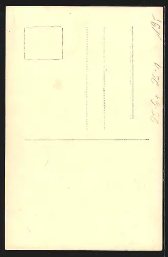 AK Autorennfahrer Manfred v. Brauchitsch mit Evelyn Holt