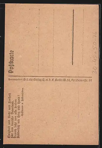 Künstler-AK Deutschland, Anzahl der Hochschulen 1911, Büchererzeugung 1913, Eule sitzt auf Büchern