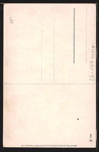 Künstler-AK Carl Diehl unsign.: Hindenburg - das hast du wieder fein gemacht