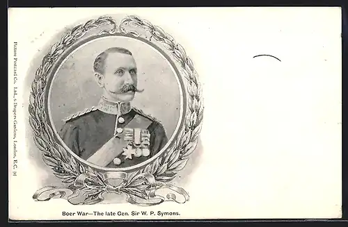 AK The late Gen. Sir W. P. Symons, Burenkrieg