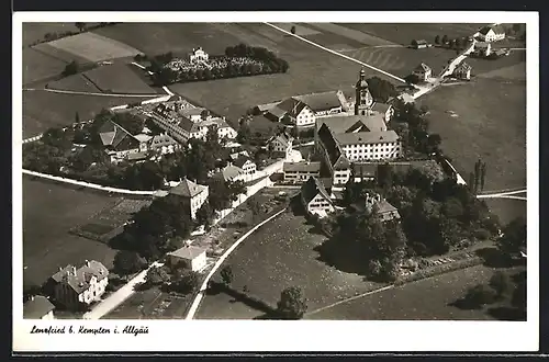 AK Lenzfried, Fliegeraufnahme der Ortschaft