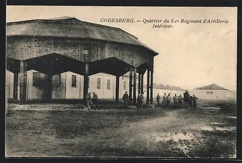 AK Godesberg, Kaserne, Quartier du 62 Régiment d'Artillerie