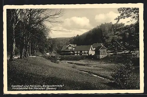 AK Holzbachtal, Gasthof und Pension Bergschmiede von Paul Rauh