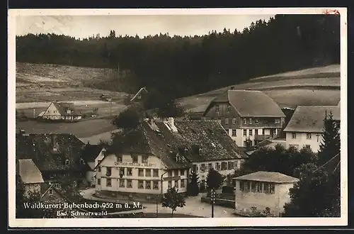 AK Bubenbach /Schwarzwald, Ortsansicht aus der Vogelschau