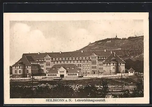 AK Heilbronn a. N., Lehrerbildungsanstalt mit Berg