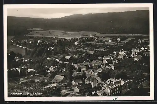 AK Dornholzhausen / Taunus, Totalansicht aus der Vogelschau