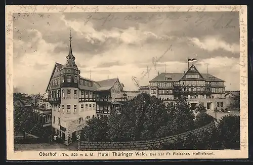 AK Oberhof in Th., Hotel Thüringer Wald