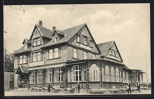 AK Brotterode, Hotel Gotha auf dem Inselsberg