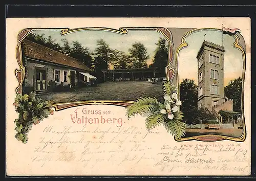 AK Valtenberg, König Johann Turm