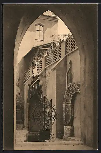 AK Meissen, Grabmäler Franziskaner-Kloster